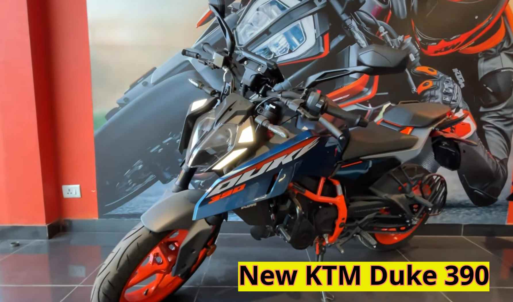 New KTM Duke 390